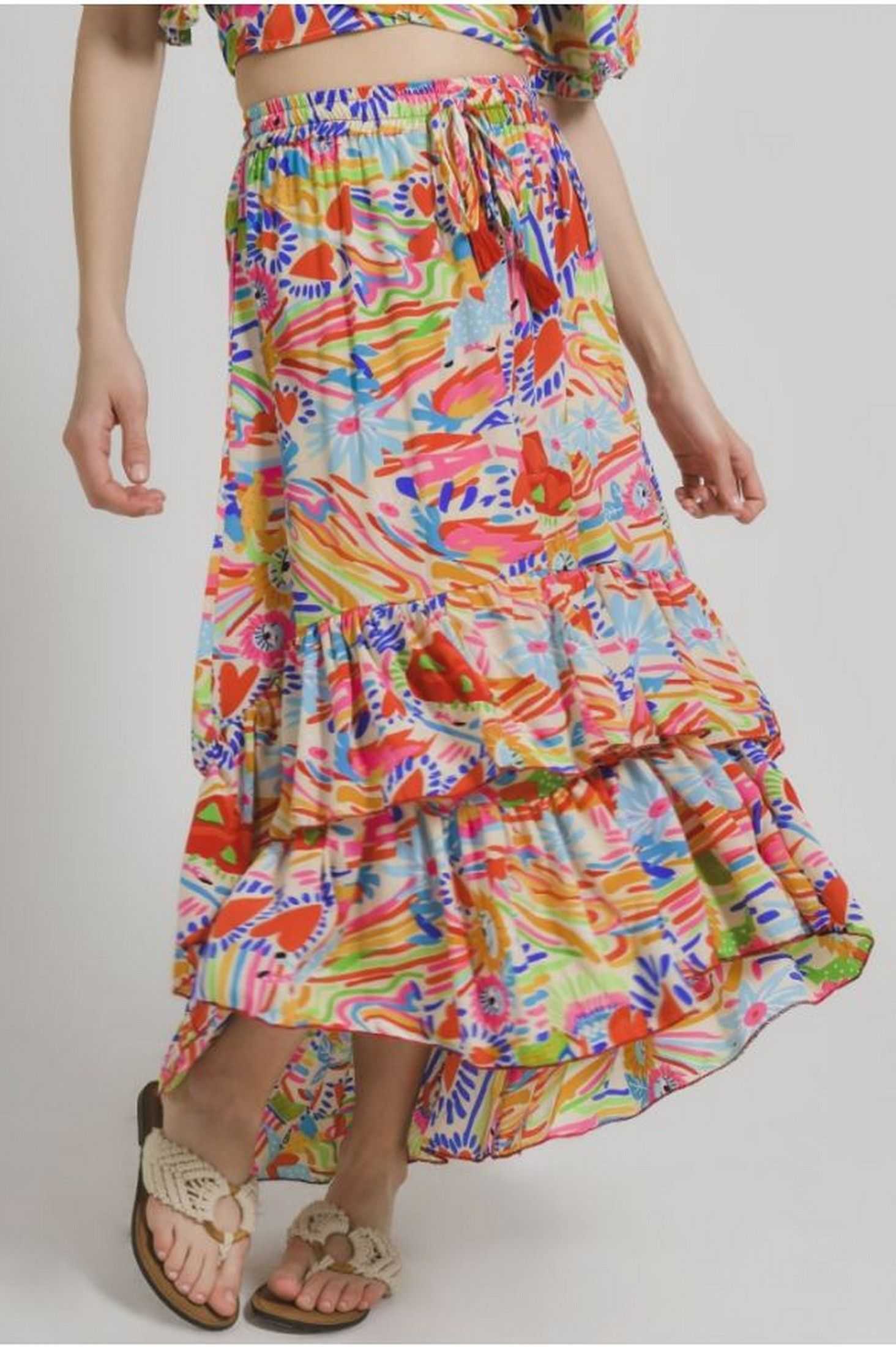 Multicolor skirt 