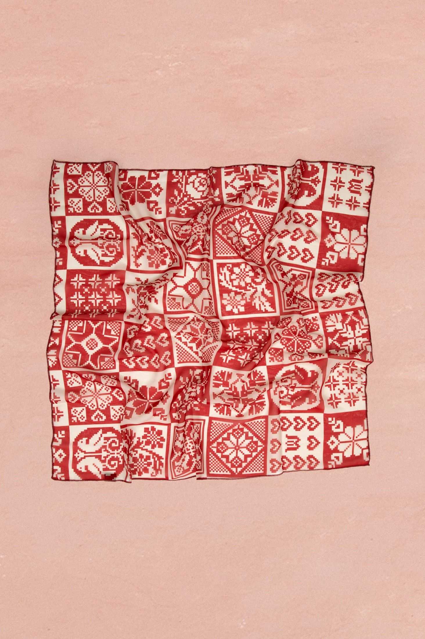 CHIFFON SCARF - KOUVERTA