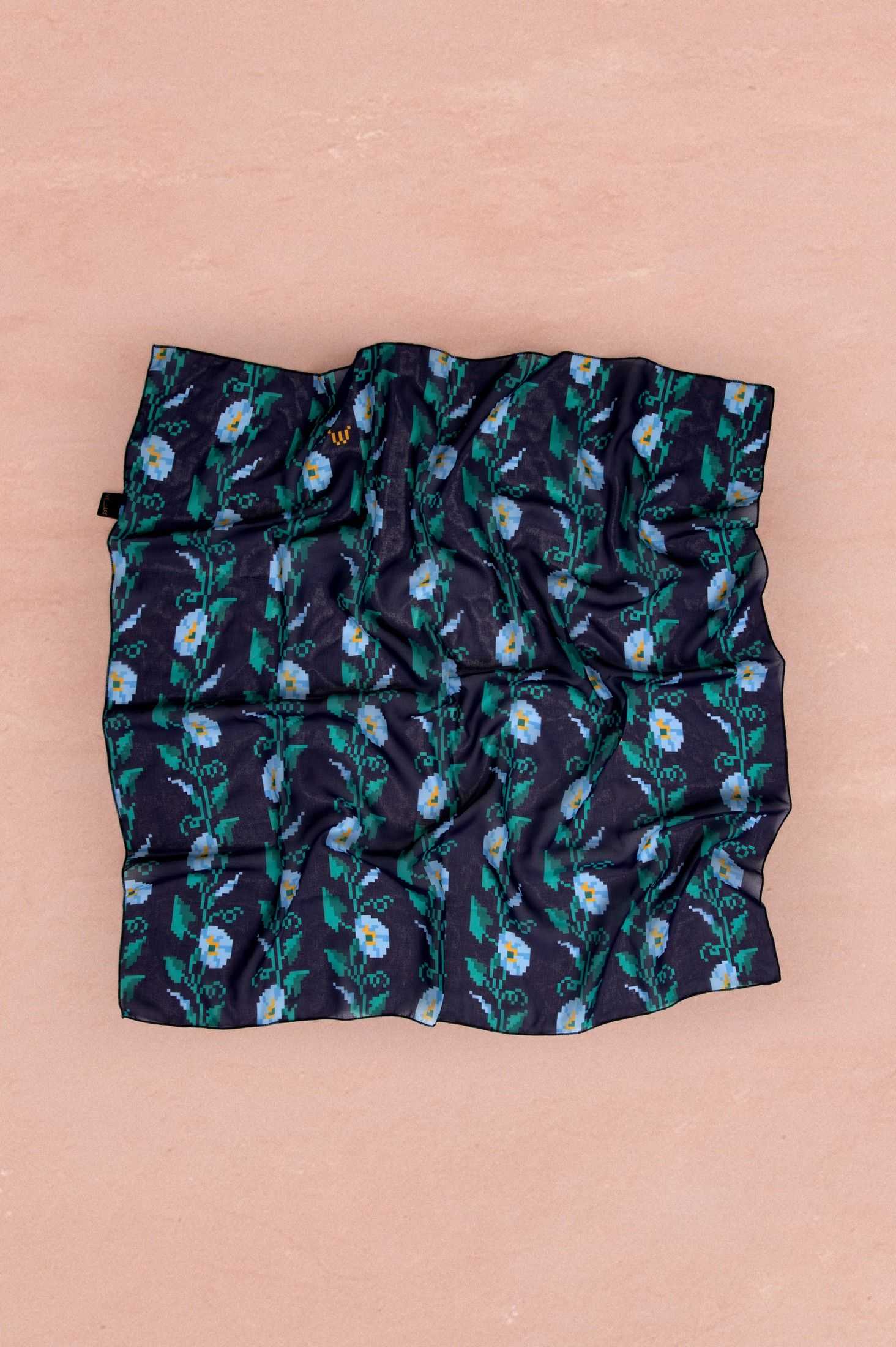 CHIFFON SCARF - MOONFLOWERS