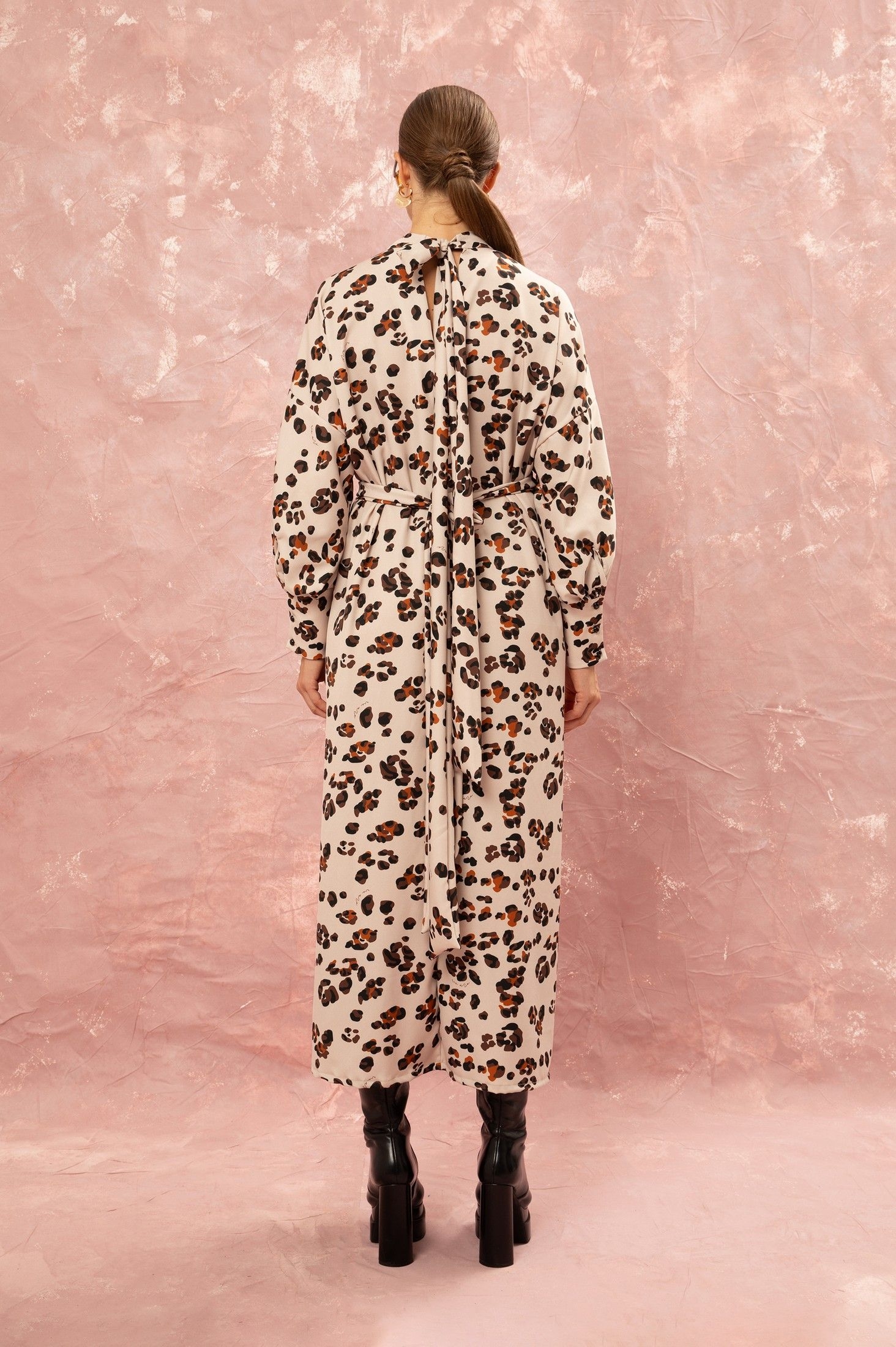 KAFTAN MAXI DRESS - LEOPARD ' - ' ΦΟΡΕΜΑΤΑ