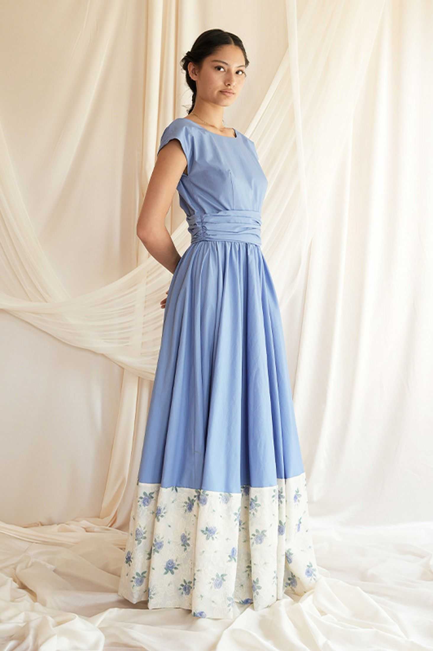 LISETTE DRESS IN BLUE |