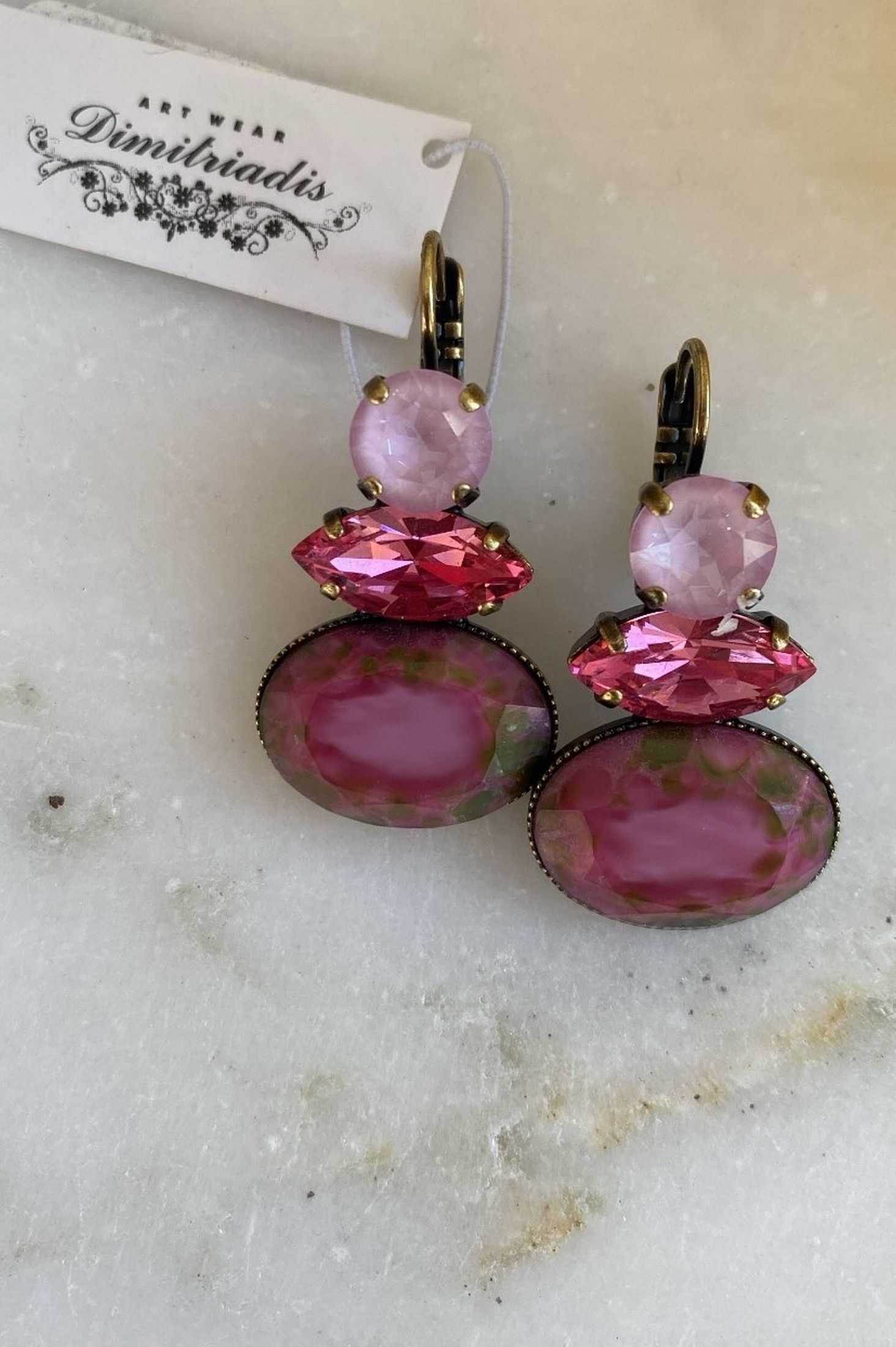 Pink Art Wear Dimitriadis Earrings