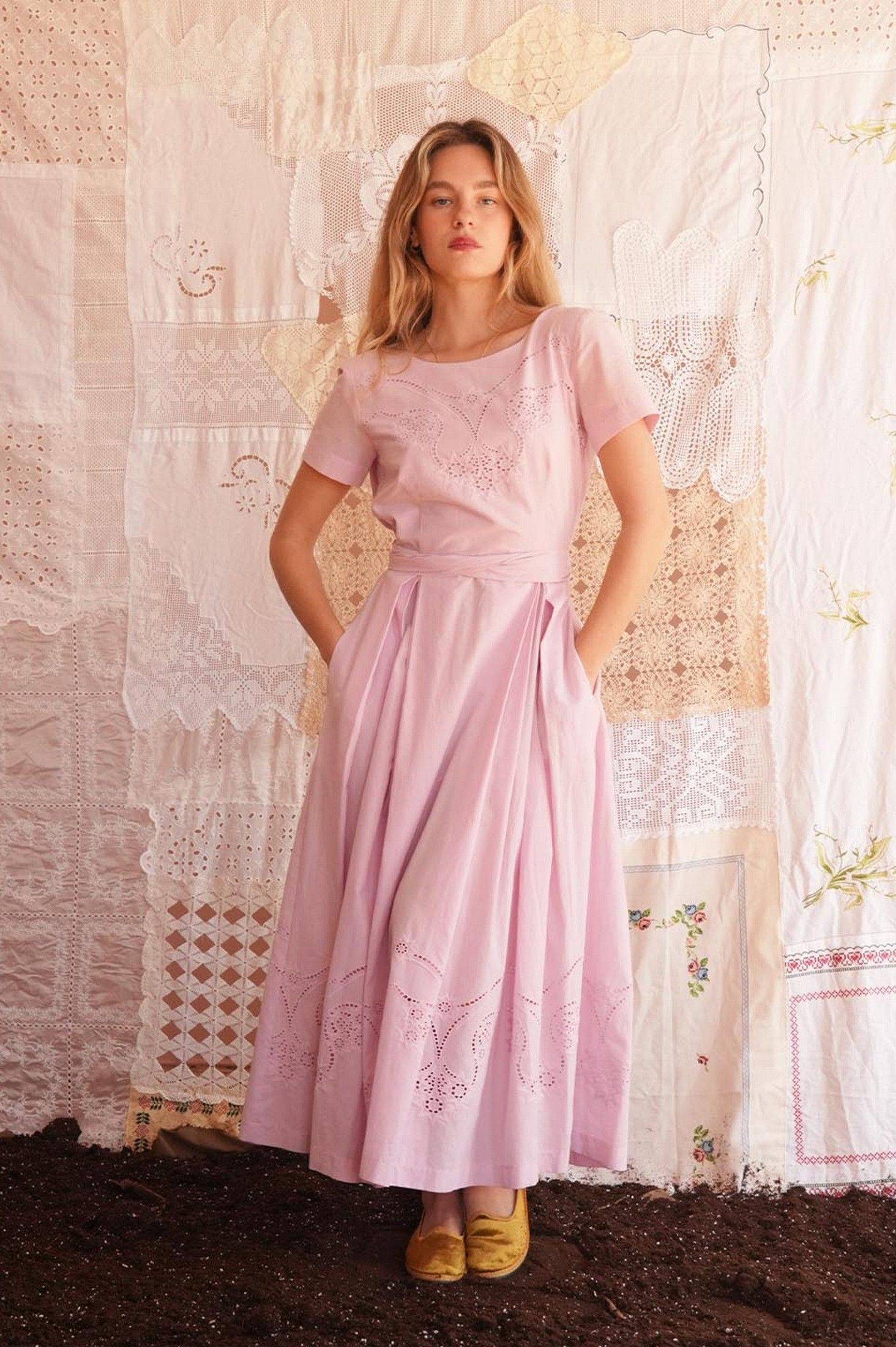 Moineau dress in pink ' - ' ΦΟΡΕΜΑΤΑ