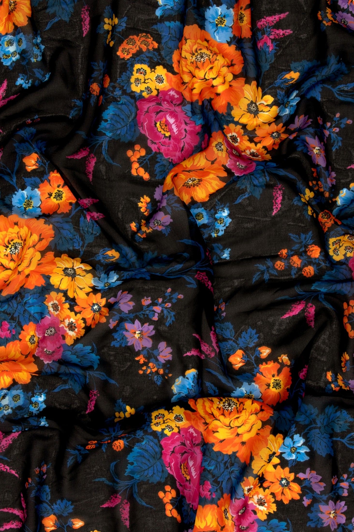 CHIFFON SCARF - TAPETSARIA BLACK ' - ' ΑΞΕΣΟΥΑΡ