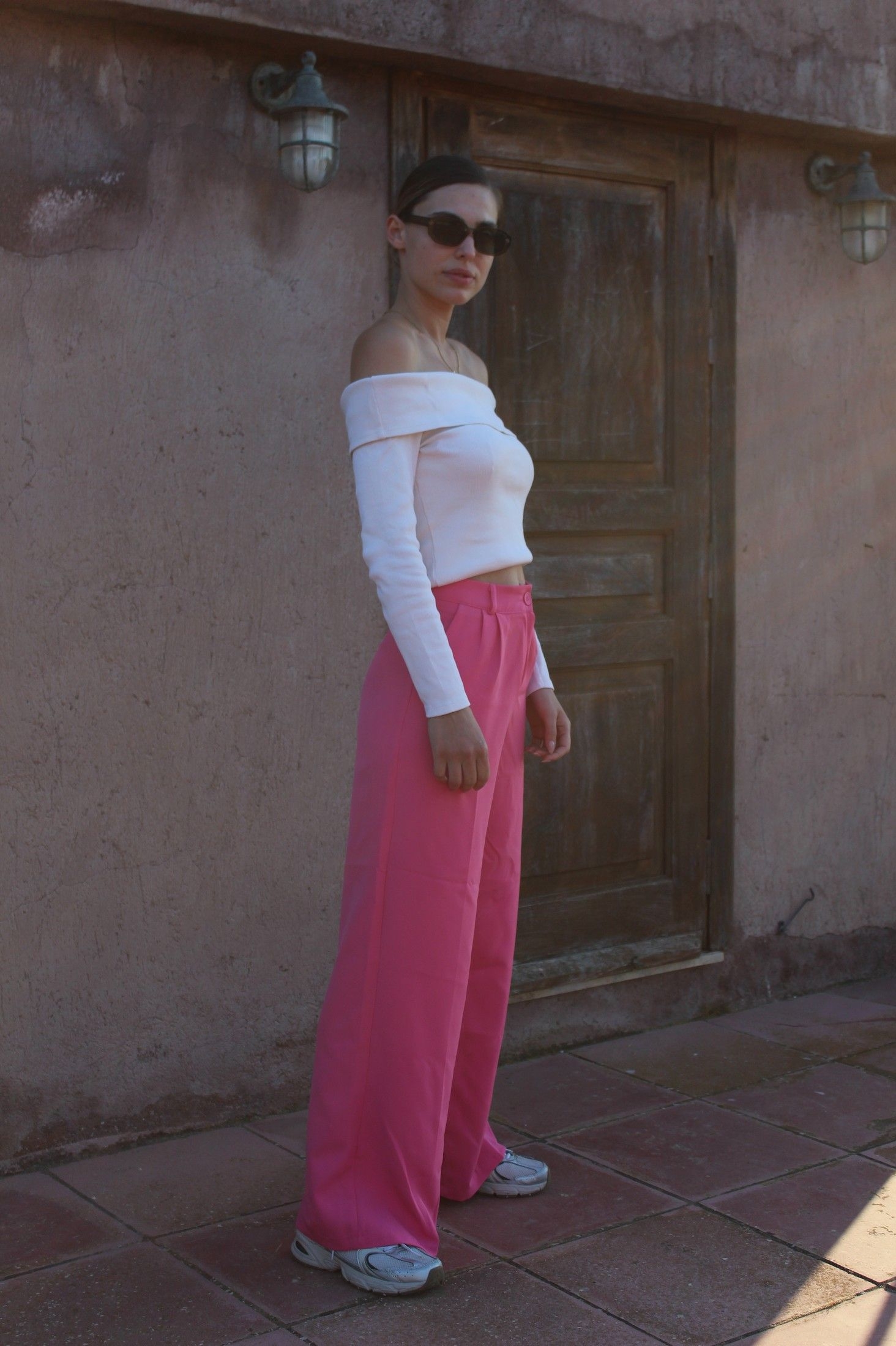 Fuchsia pants  ' - ' ΠΑΝΤΕΛΟΝΙΑ