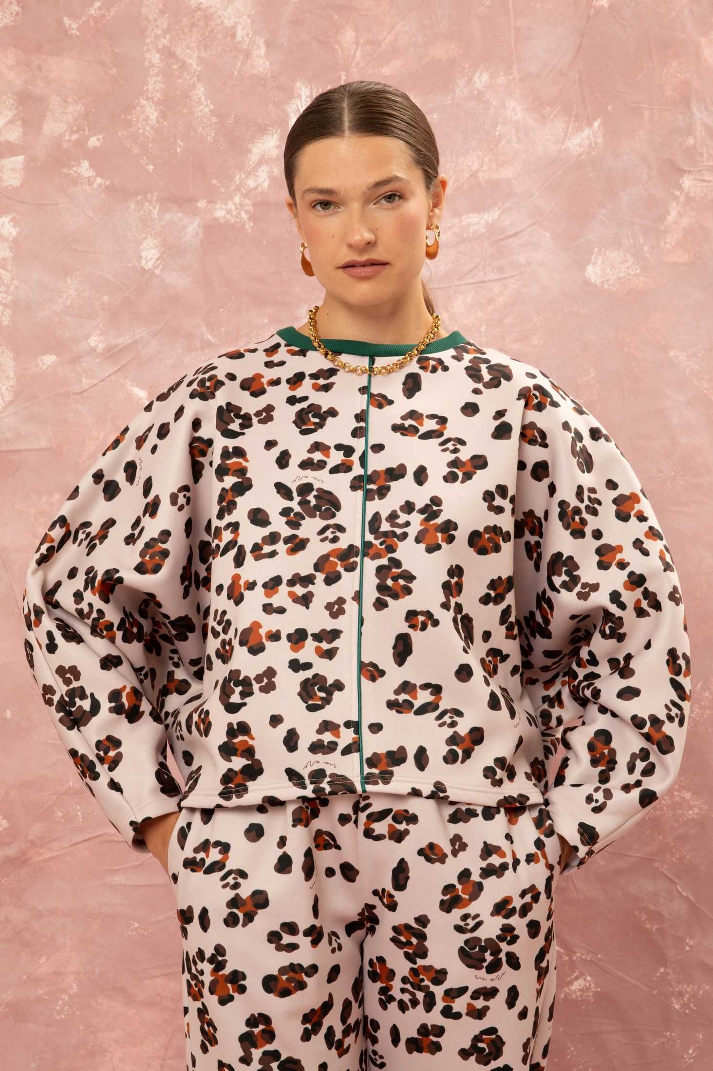 FUTTER TOP - LEOPARD