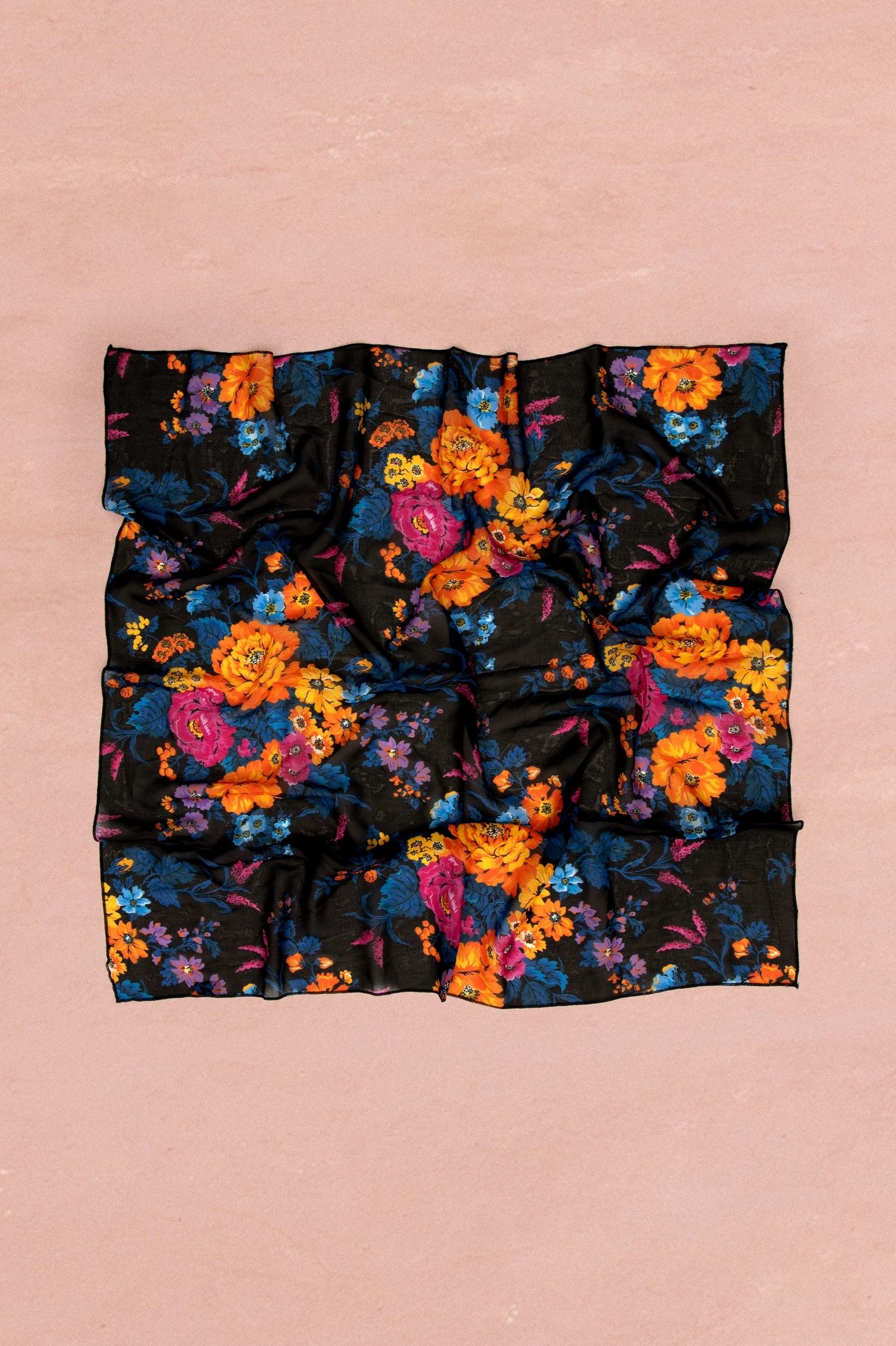 CHIFFON SCARF - TAPETSARIA BLACK ' - ' ΑΞΕΣΟΥΑΡ