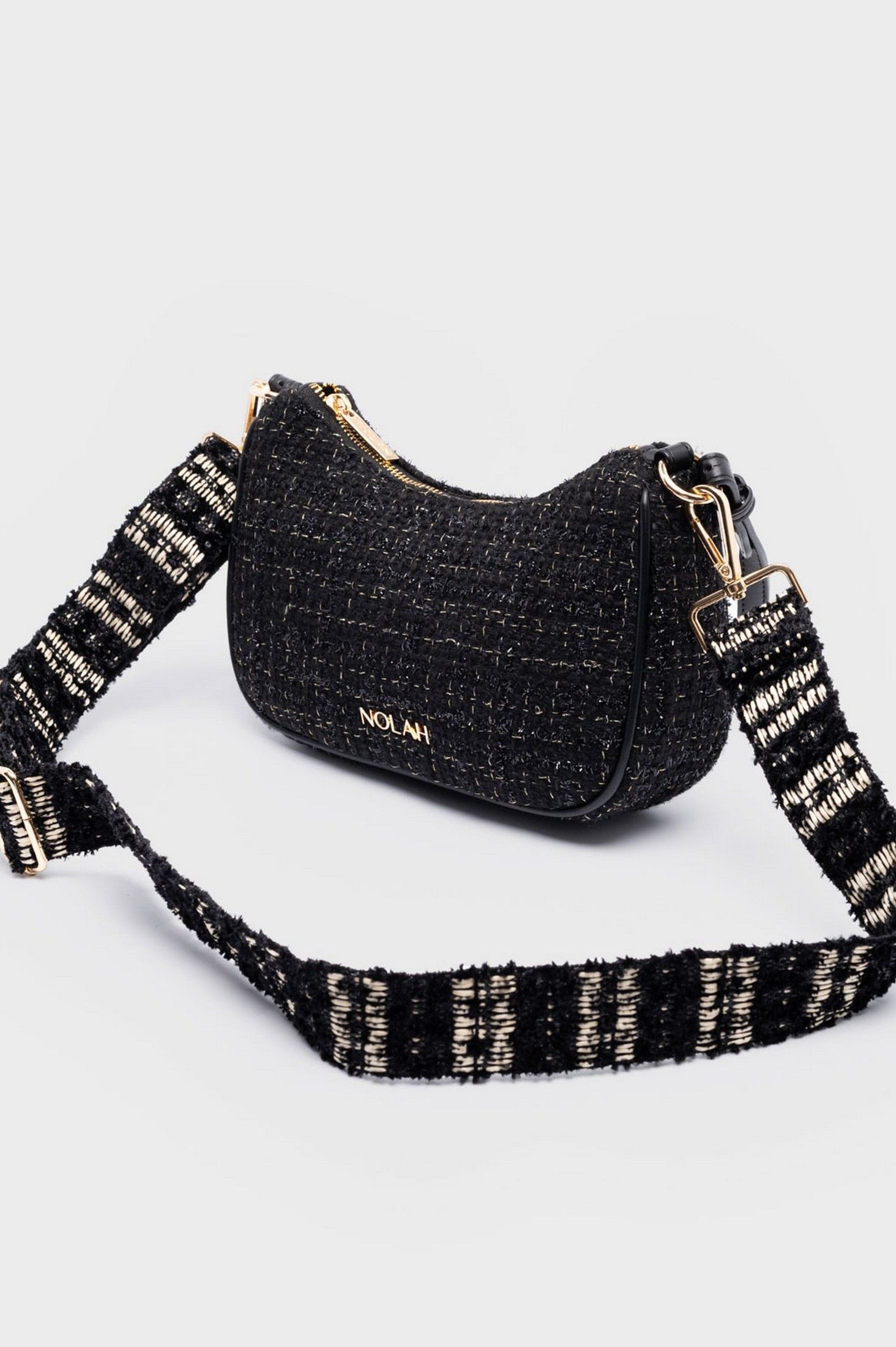 Nolah Yeliz Black-Gold bag ' - ' ΤΣΑΝΤΕΣ