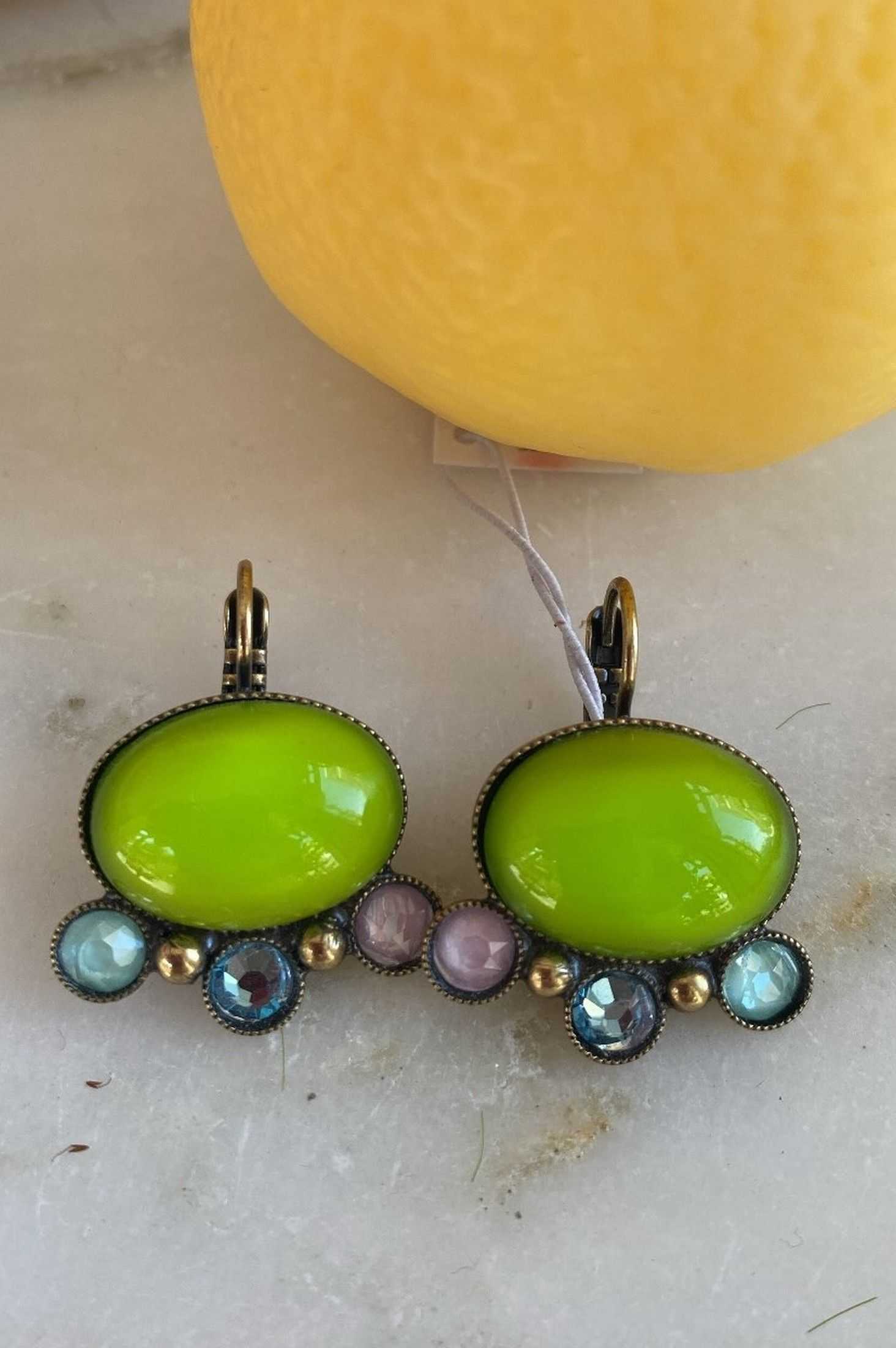 Green artwear dimitriadis earrings